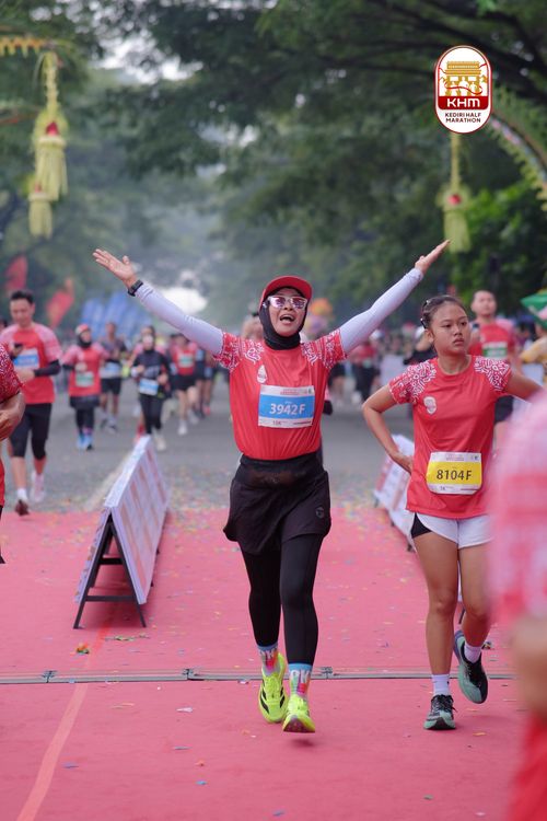Race photo from Kediri Half Marathon 2025