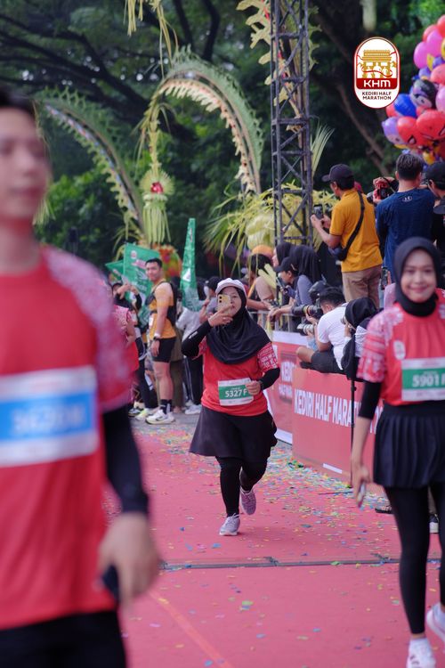 Race photo from Kediri Half Marathon 2025
