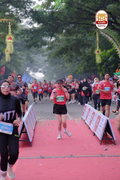 Race photo from Kediri Half Marathon 2025