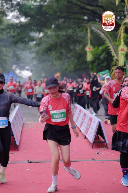 Race photo from Kediri Half Marathon 2025
