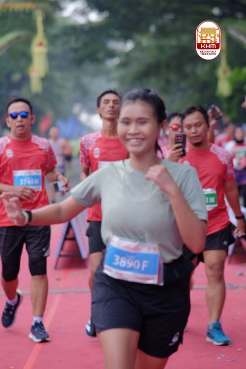 Race photo from Kediri Half Marathon 2025