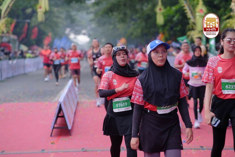 Race photo from Kediri Half Marathon 2025