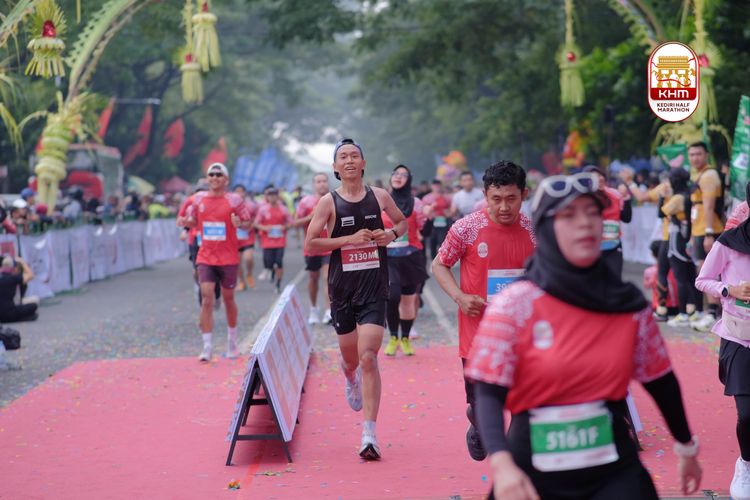 Race photo from Kediri Half Marathon 2025