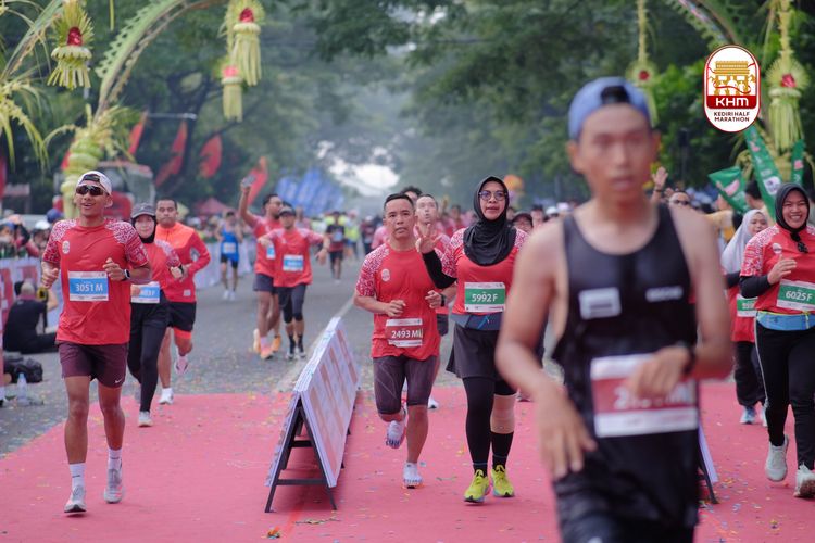 Race photo from Kediri Half Marathon 2025