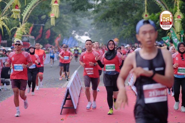Race photo from Kediri Half Marathon 2025