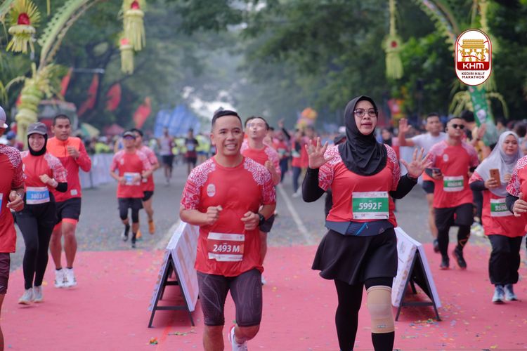 Race photo from Kediri Half Marathon 2025