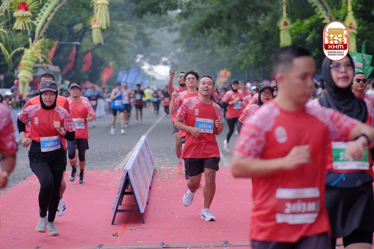 Race photo from Kediri Half Marathon 2025