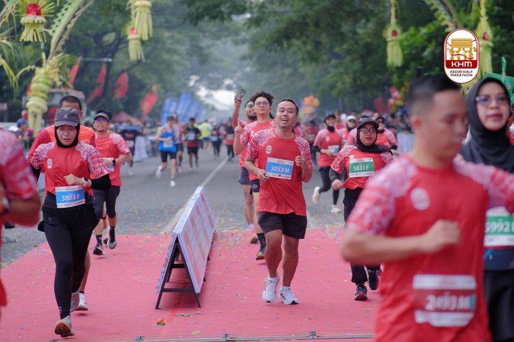 Race photo from Kediri Half Marathon 2025