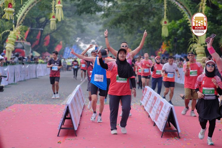 Race photo from Kediri Half Marathon 2025