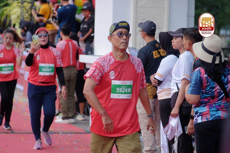 Race photo from Kediri Half Marathon 2025