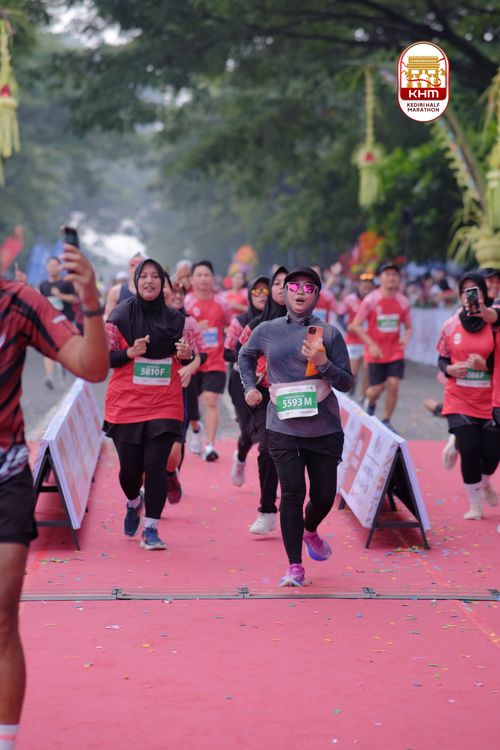 Race photo from Kediri Half Marathon 2025