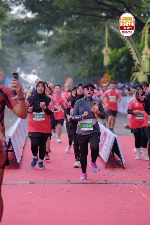 Race photo from Kediri Half Marathon 2025