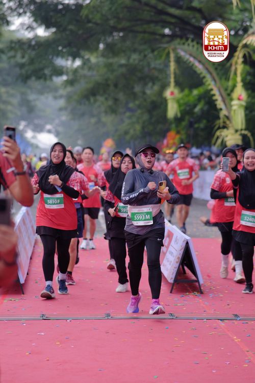 Race photo from Kediri Half Marathon 2025