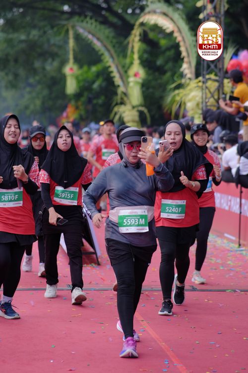 Race photo from Kediri Half Marathon 2025