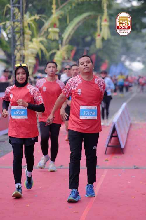 Race photo from Kediri Half Marathon 2025