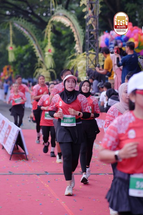 Race photo from Kediri Half Marathon 2025