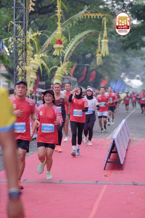 Race photo from Kediri Half Marathon 2025
