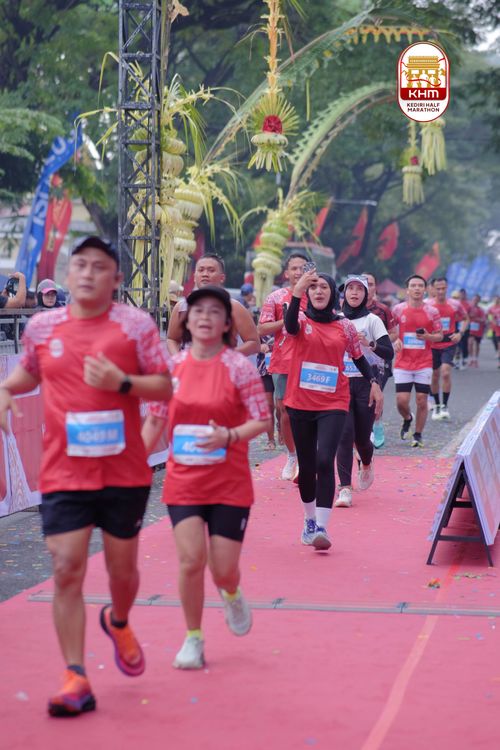 Race photo from Kediri Half Marathon 2025