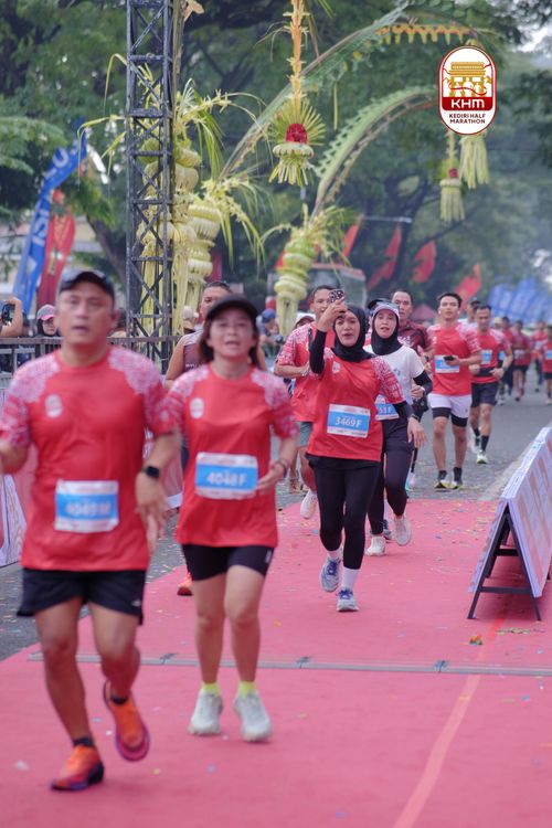 Race photo from Kediri Half Marathon 2025