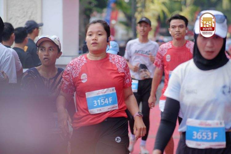 Race photo from Kediri Half Marathon 2025