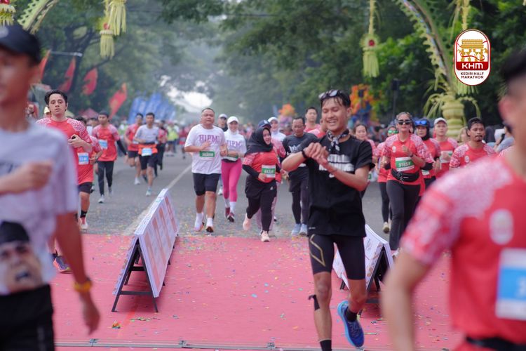Race photo from Kediri Half Marathon 2025