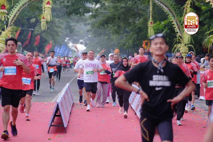 Race photo from Kediri Half Marathon 2025