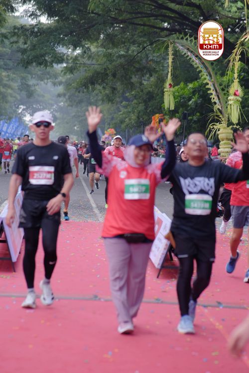 Race photo from Kediri Half Marathon 2025