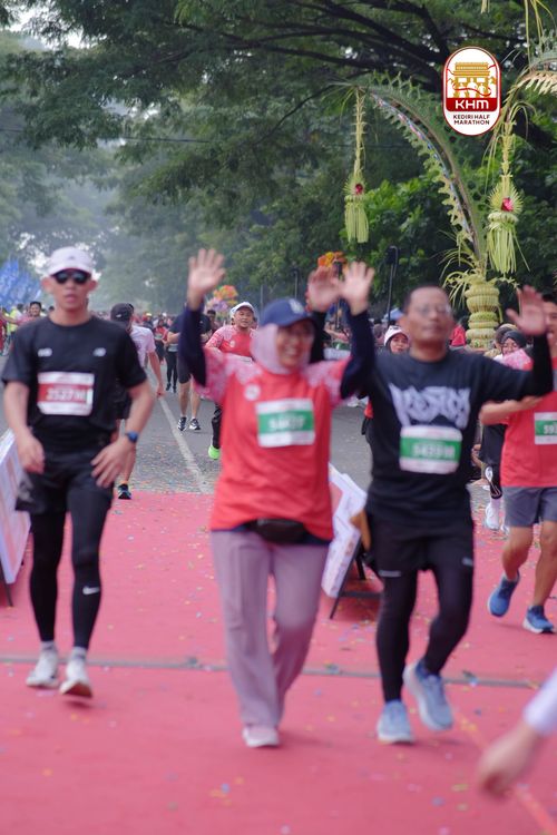 Race photo from Kediri Half Marathon 2025