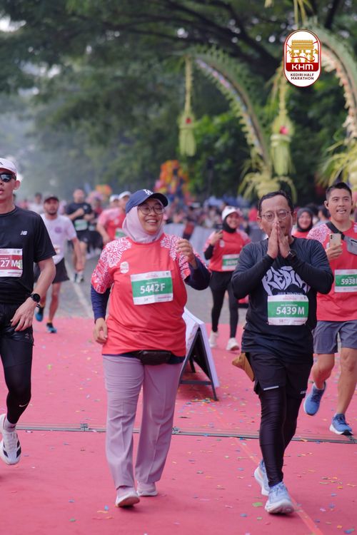 Race photo from Kediri Half Marathon 2025