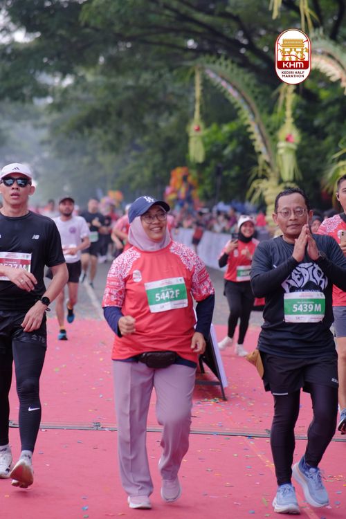 Race photo from Kediri Half Marathon 2025