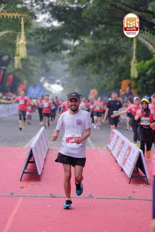 Race photo from Kediri Half Marathon 2025