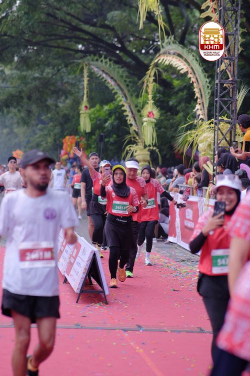 Race photo from Kediri Half Marathon 2025