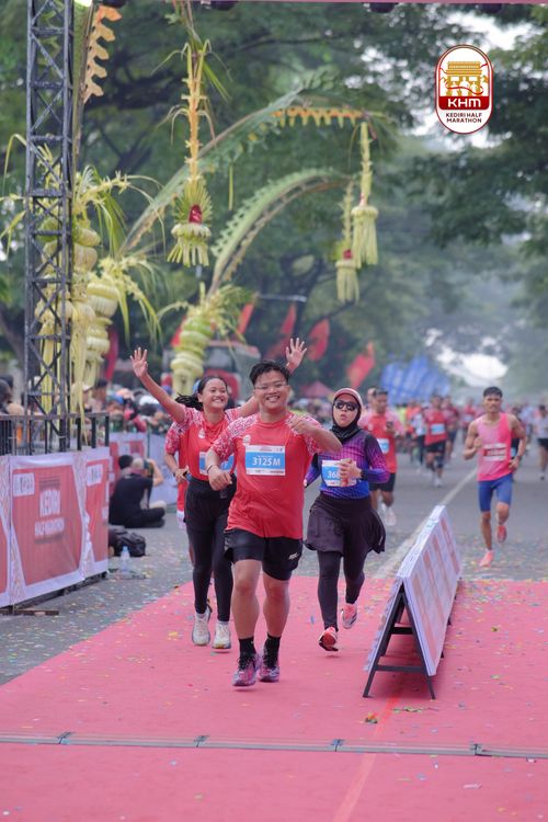 Race photo from Kediri Half Marathon 2025