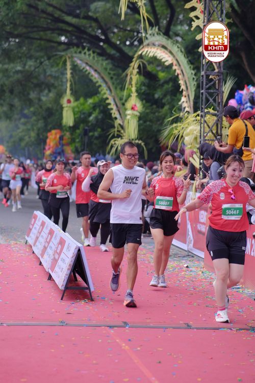 Race photo from Kediri Half Marathon 2025