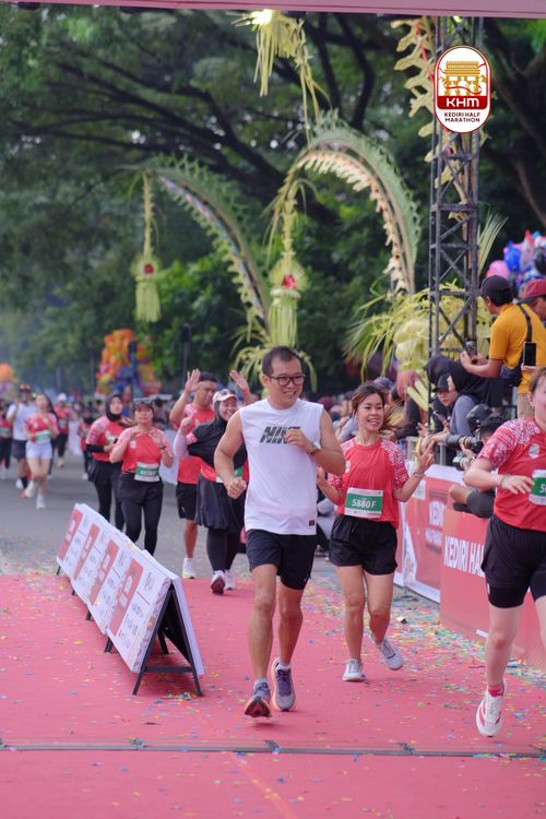 Race photo from Kediri Half Marathon 2025