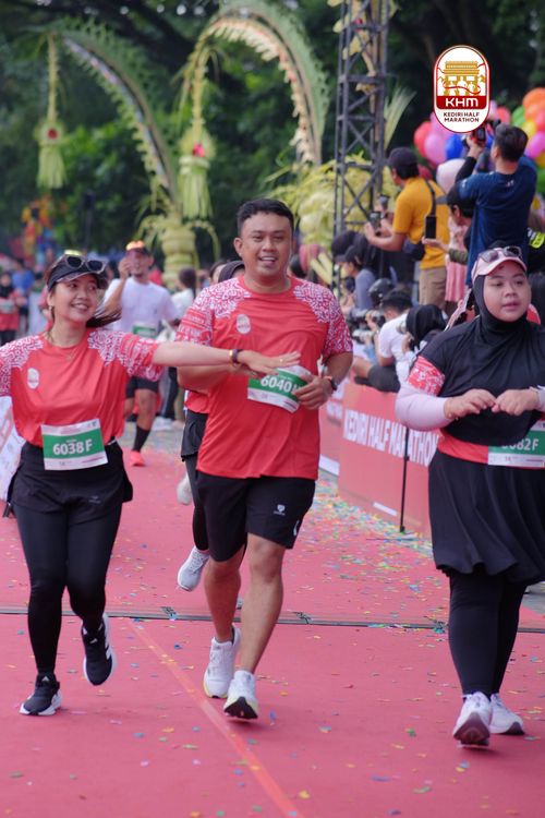 Race photo from Kediri Half Marathon 2025
