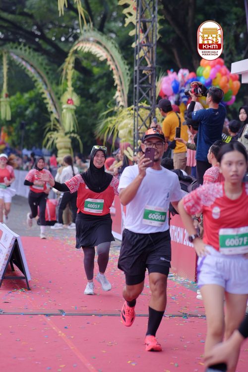 Race photo from Kediri Half Marathon 2025