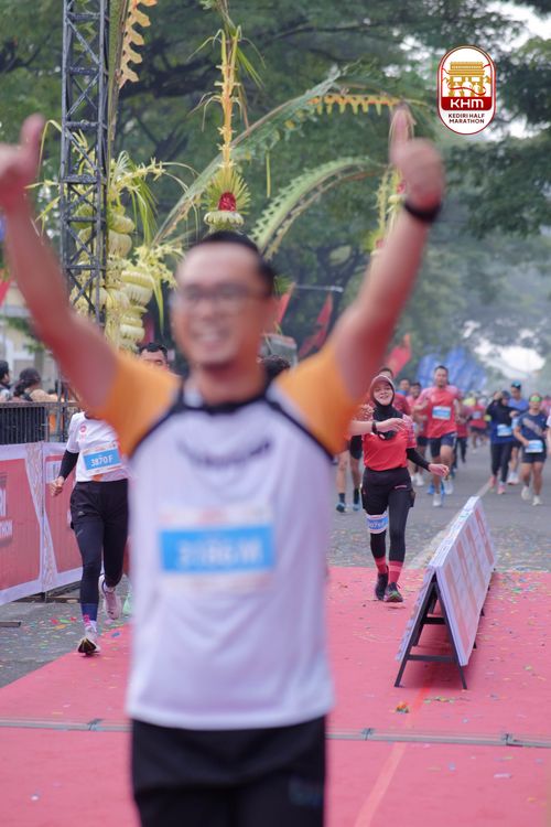 Race photo from Kediri Half Marathon 2025