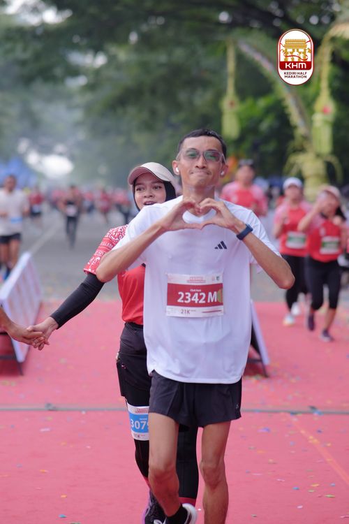 Race photo from Kediri Half Marathon 2025