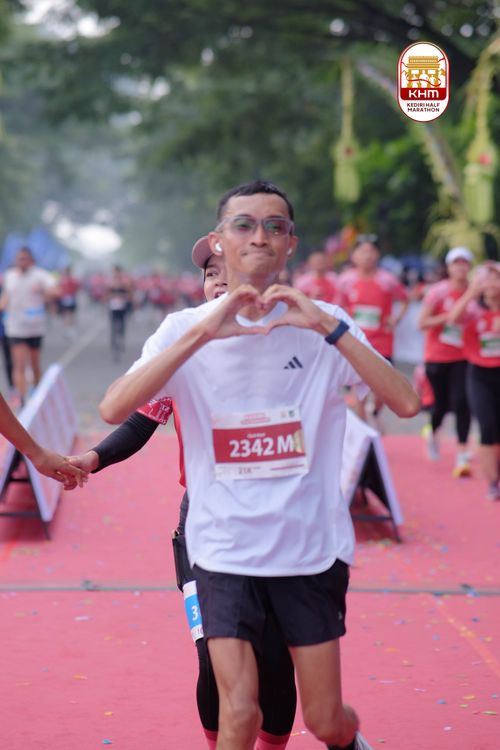 Race photo from Kediri Half Marathon 2025