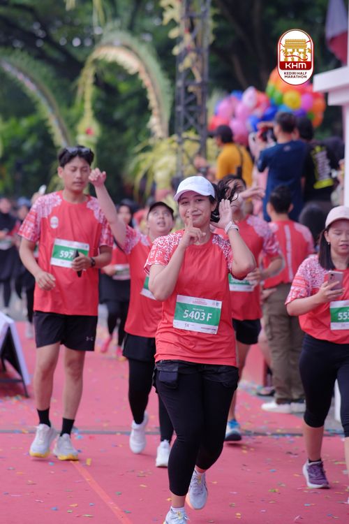 Race photo from Kediri Half Marathon 2025