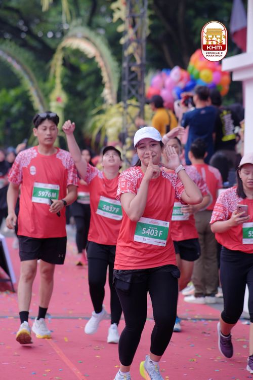 Race photo from Kediri Half Marathon 2025