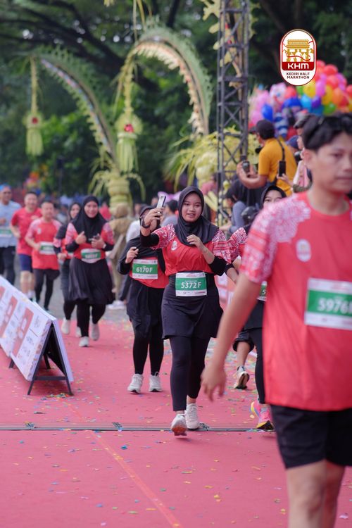 Race photo from Kediri Half Marathon 2025