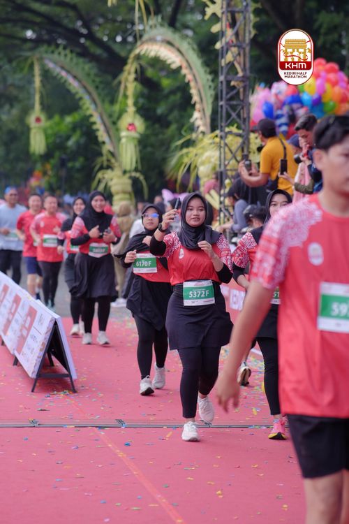 Race photo from Kediri Half Marathon 2025