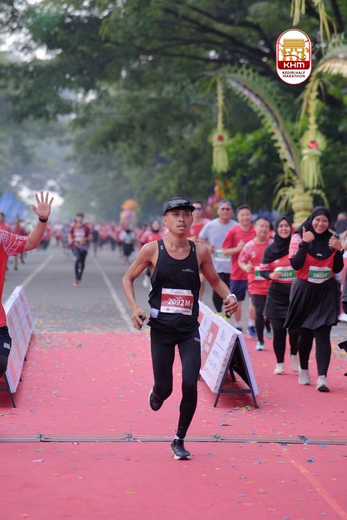 Race photo from Kediri Half Marathon 2025