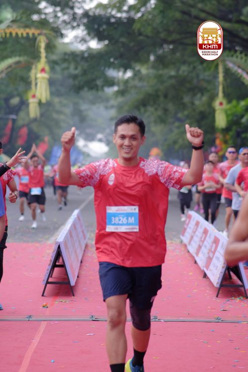 Race photo from Kediri Half Marathon 2025