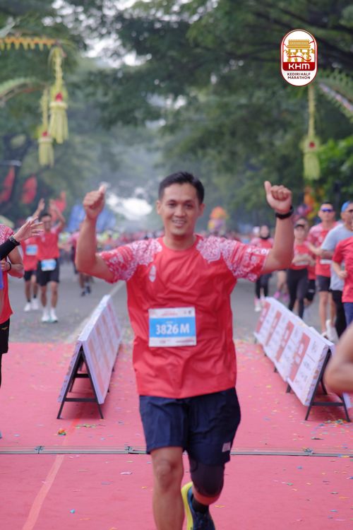 Race photo from Kediri Half Marathon 2025