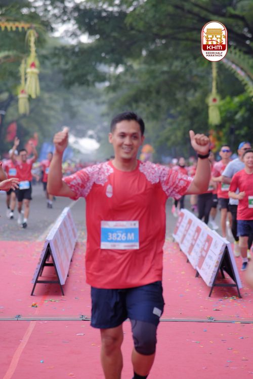 Race photo from Kediri Half Marathon 2025