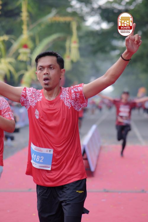 Race photo from Kediri Half Marathon 2025