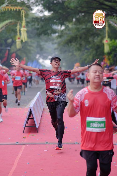 Race photo from Kediri Half Marathon 2025